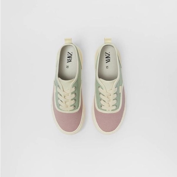 Zara Multicolor Sneakers EUR 38 - Picture 4 of 4